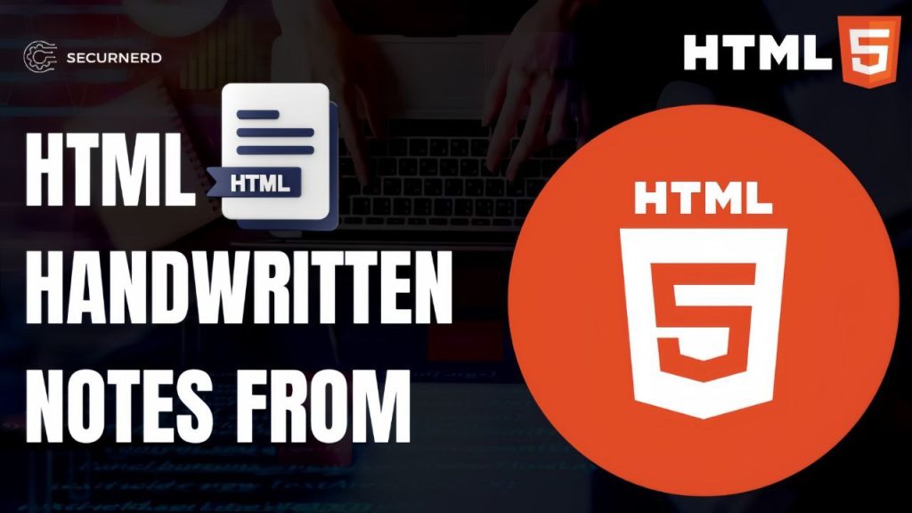 Complete HTML Handwritten Notes